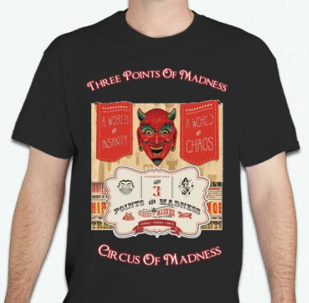 Circus of Madness t shirt