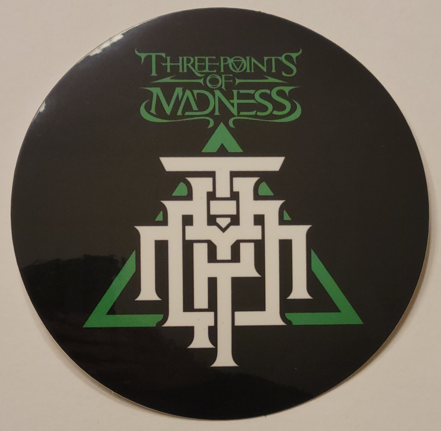 Three points of Madness sticker